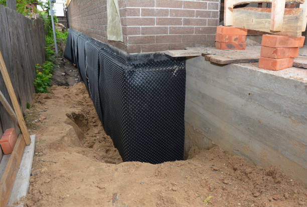Happy homeowners after waterproofing job in Willowbrook